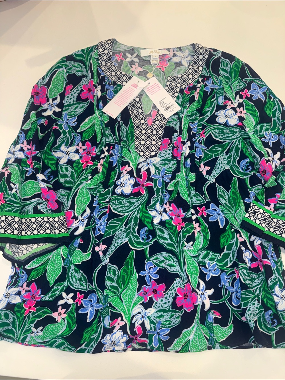 Lilly Pulitzer untamed engineered tunic NWT SIZE SMALL LOOK